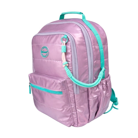 Zaino Softly Lilla BeSmart 41x28x20 cm | Zaino scuola pratico per cartolerie e forniture