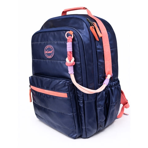 Zaino Softly Blue BeSmart 41x28x20 cm | Zaino scuola leggero per cartolerie e forniture