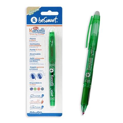 New kancelli' verde in blister Be Smart