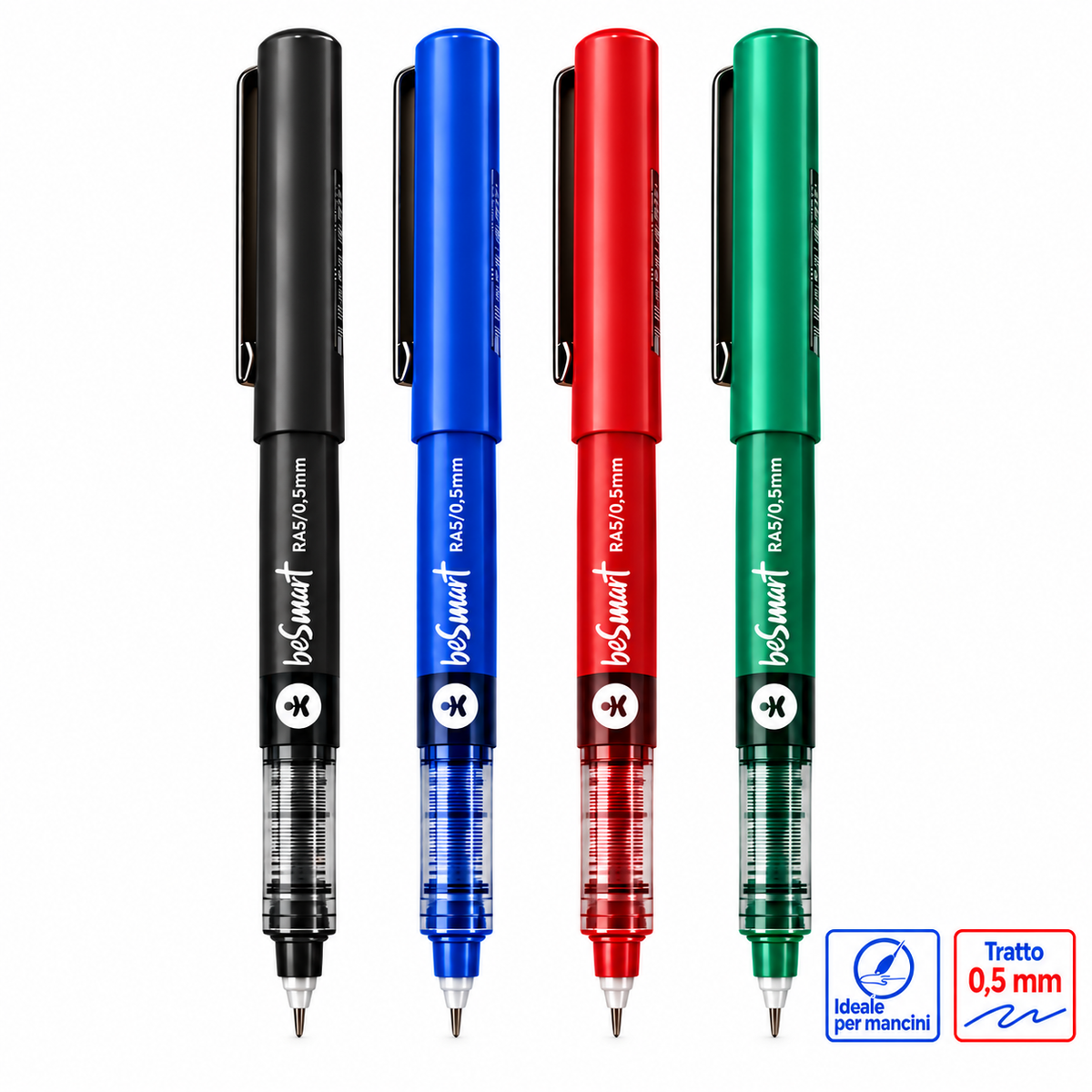 Penna roller RA5 in display 36 pezzi Be Smart