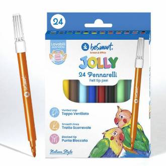 BOX 24 PENNARELLI JOLLY BE SMART - BeSmart School & Office
