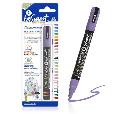 Color marker viola in blister Be Smart