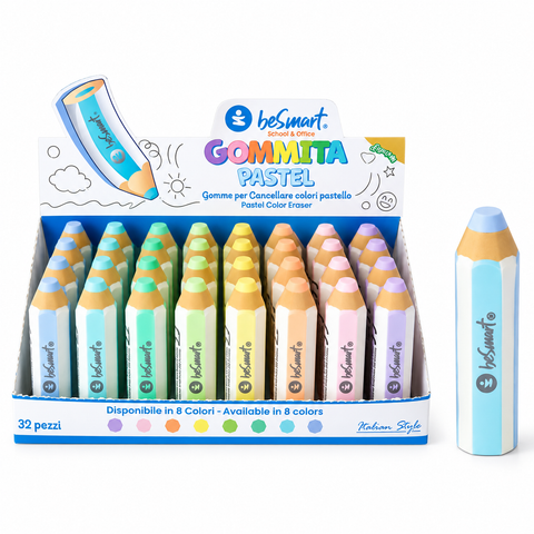 Gommita pastel in box 32 pezzi Be Smart
