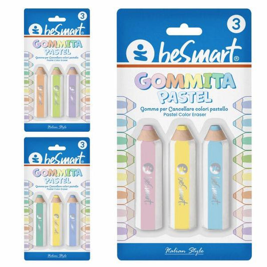 Gommita pastel in blister da 2 pezzi Be Smart