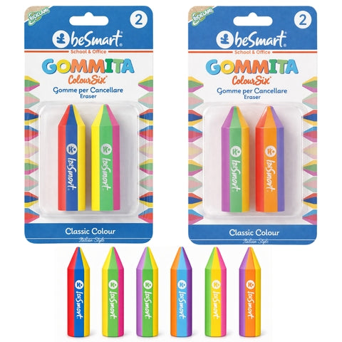 Gommita coloursix classic blister 2 pieces Be Smart