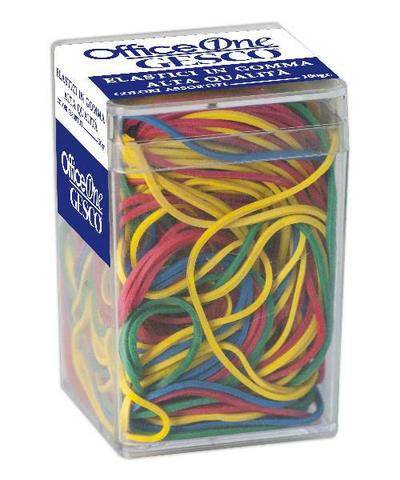 Elastici barattolo 100 gr coloriassortiti Be Smart