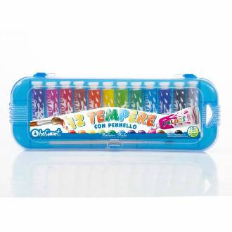 BOX 12 TUBI TEMPERA 10ml BE SMART - BeSmart School & Office