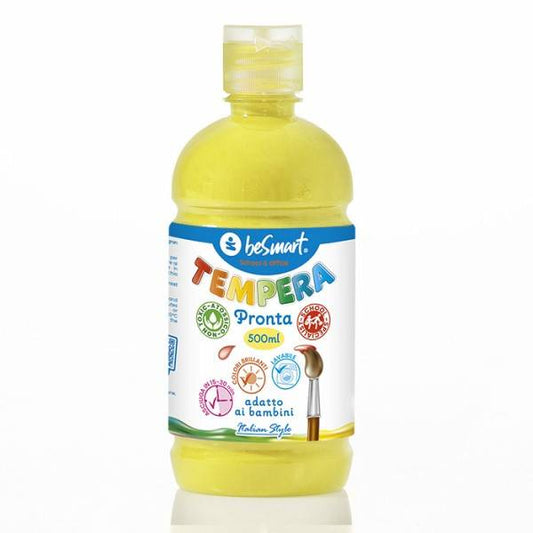 Tempera pronta 500 ml giallo Be Smart