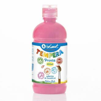 TEMPERA PRONTA 500ml ROSA BE SMART - BeSmart School & Office