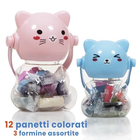 Plasti-Doh gattino 14 cm 12 pezzi+3 forme 72 gr Be Smart