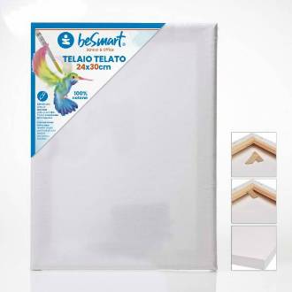 TELA 24x30 PER DIPINGERE 100% COTONE BE SMART - BeSmart School & Office
