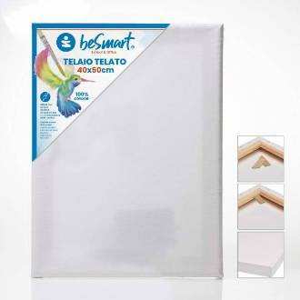 TELA 40x50 PER DIPINGERE 100% COTONE BE SMART - BeSmart School & Office