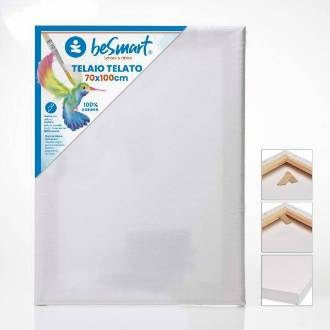 TELA 70x100 PER DIPINGERE 100% COTONE BE SMART - BeSmart School & Office