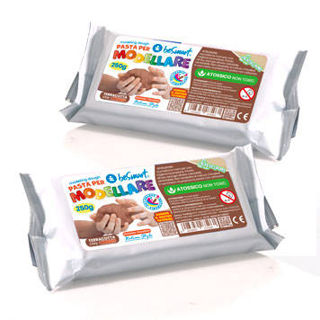 Pasta per modellare 250 gr terracotta Be Smart
