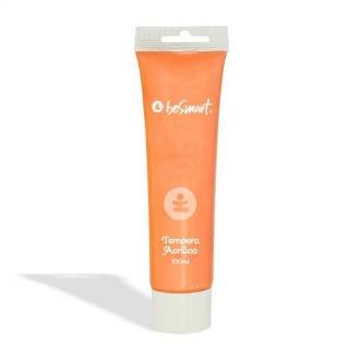 TEMPERA ACRILICA ARANCIONE TUBO 100ml BE SMART - BeSmart School & Office
