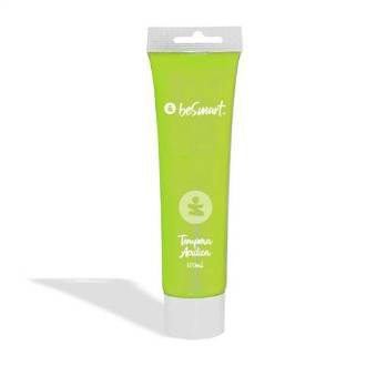 TEMPERA ACRILICA VERDE CHIARO TUBO 100ml BE SMART - BeSmart School & Office
