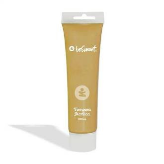 TEMPERA ACRILICA OCRA TUBO 100ml BE SMART - BeSmart School & Office