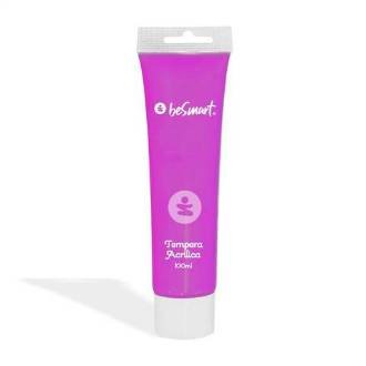 TEMPERA ACRILICA MAGENTA TUBO 100ml BE SMART - BeSmart School & Office