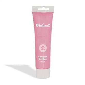 TEMPERA ACRILICA ROSA TUBO 100ml BE SMART - BeSmart School & Office