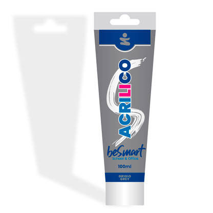 Acrylic tempera grey 100 ml Be Smart