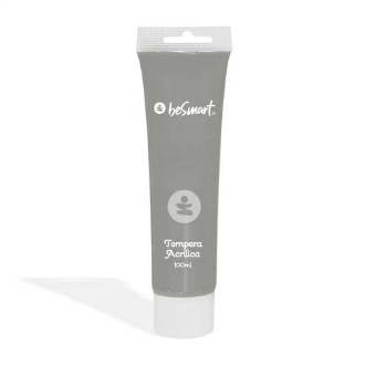 TEMPERA ACRILICA GRIGIO TUBO 100ml BE SMART - BeSmart School & Office
