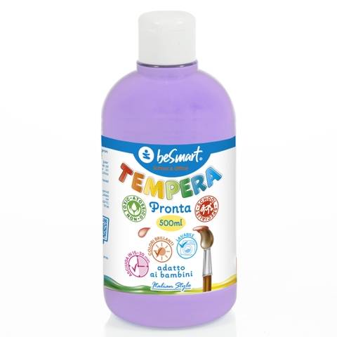 Ready tempera paint 500 ml lilac Be Smart