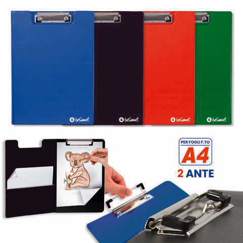 Cartelline p/blocco color 2 ante Be Smart