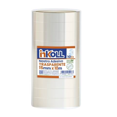 15x10 torre 10 pezzi nastro adesivo trasparente Inkoll