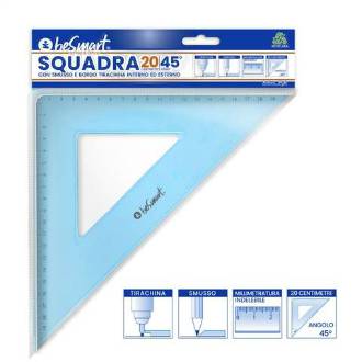 SQUADRA 20Cm 45° BE SMART - BeSmart School & Office