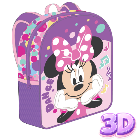 Zaino asilo 3D 31 cm Minnie