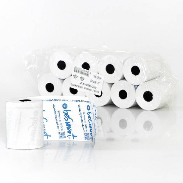 Rotolo termico 57x30 mt omologato 55 gr Be Smart