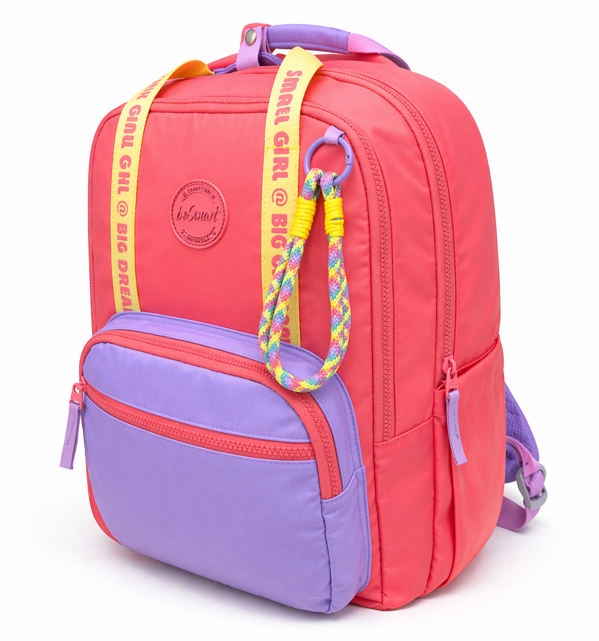Zaino Sweety Fragola BeSmart 41x28x20 cm | Zaino scuola elementare per cartolerie e rivenditori