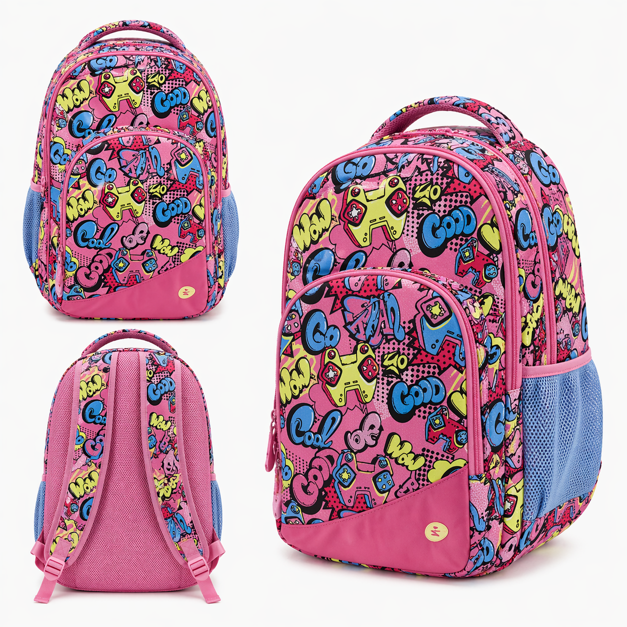 Zaino Premium Organizzato WOW BeSmart 43x31x20 cm | Zaino scuola capiente per cartolerie
