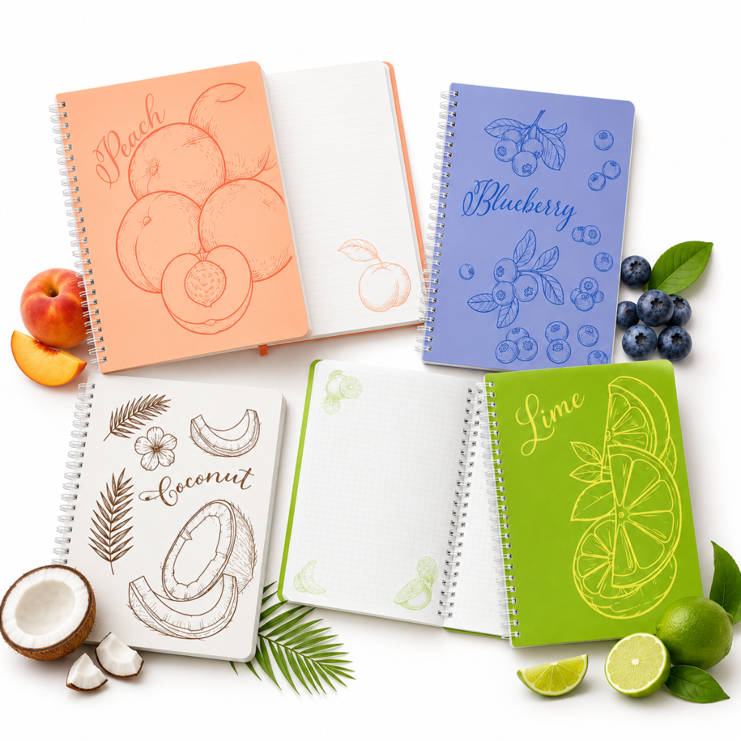 Quaderno Spiralato Profumaxi A4 4mm Sweet Fruit BeSmart 80 Fogli | Forniture cartolerie