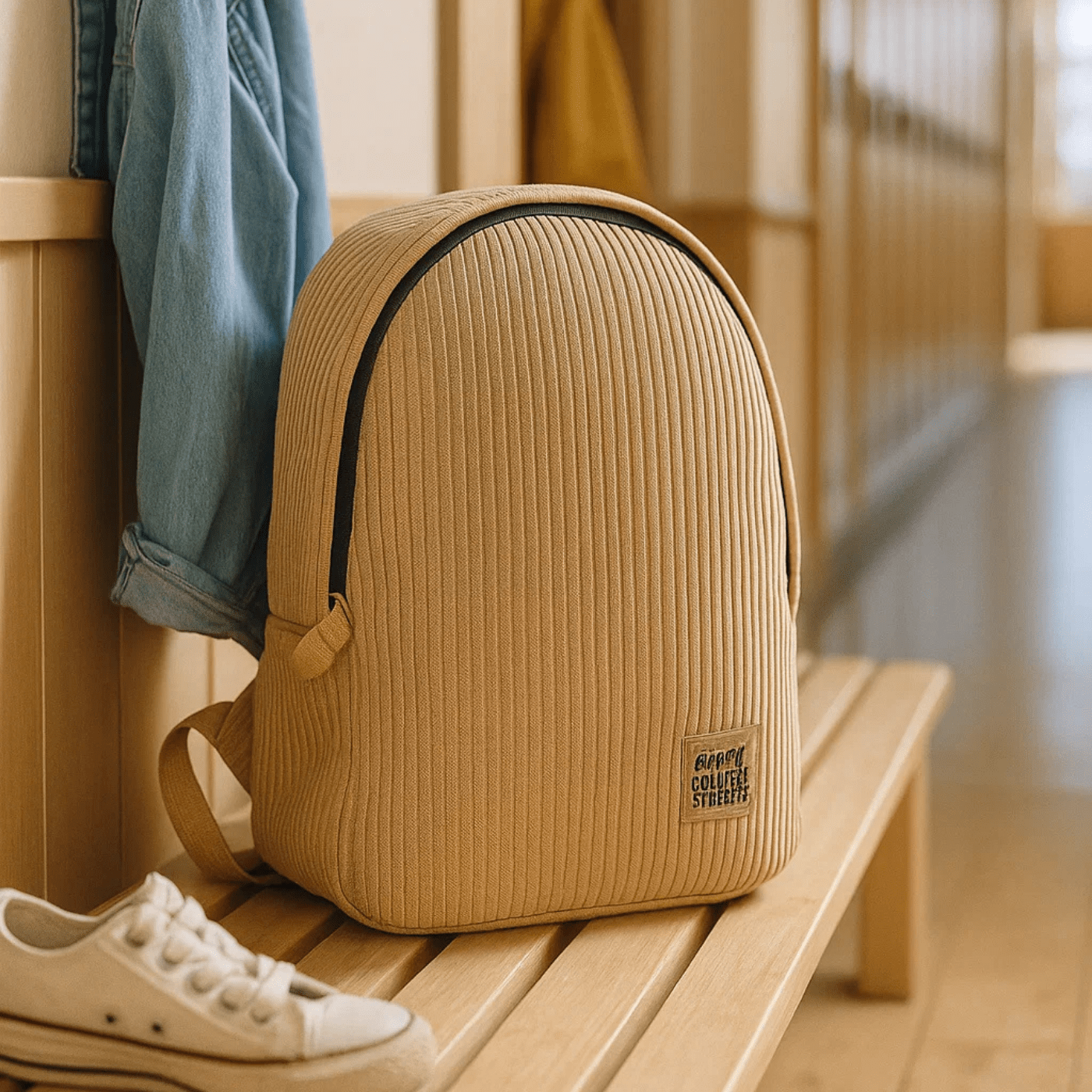 ZAINO FUSION 1 SCOMPARTO KHAKI 41*31*18 - BeSmart School & Office