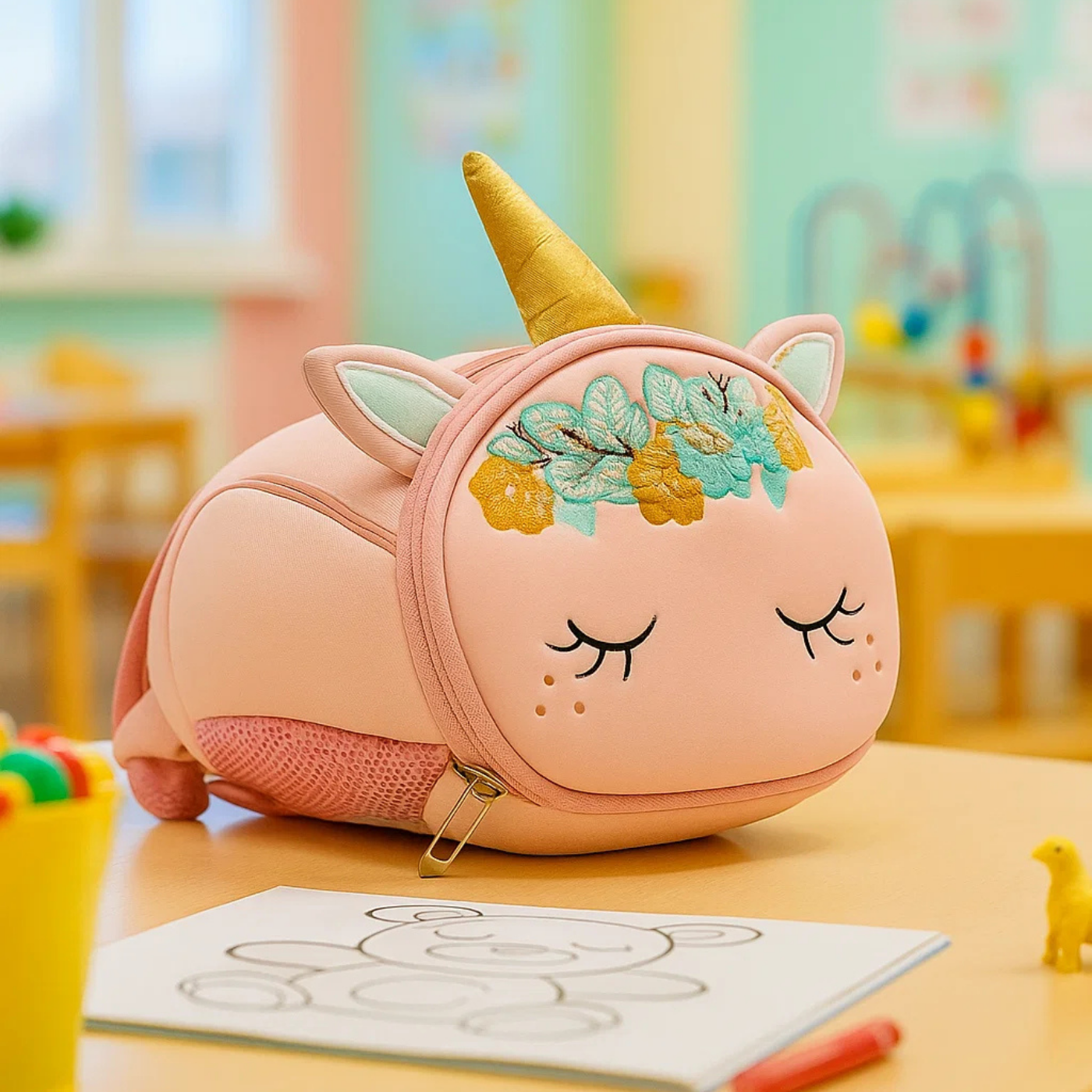 ZAINO ASILO BAULETTO PET NEOPRENE (22x28x15) 6 SOGGETTI ASSORTITI BE SMART