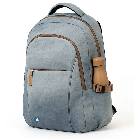 ZAINO GRAVITY SMART DOPPIO SCOMPARTO LIGHT JEANS (44x30x22)cm BE SMART - BeSmart School & Office
