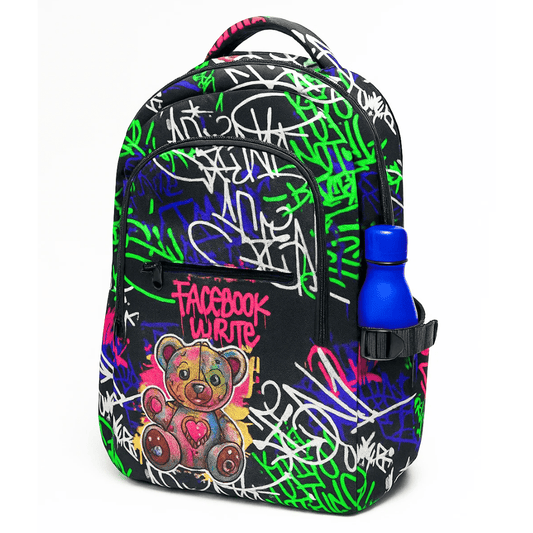 ZAINO GRAVITY SMART DOPPIO SCOMPARTO TEDDY (44X30X22)cm BE SMART - BeSmart School & Office