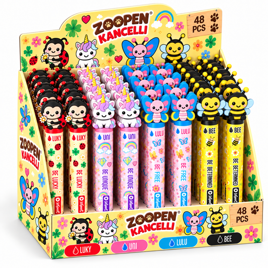 Zoopen Kancelli Be Smart - display 48 pezzi